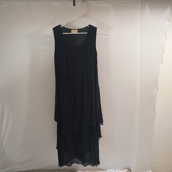 Capricorn Women's Medium Black High Low Dress - Picture 1 of 9